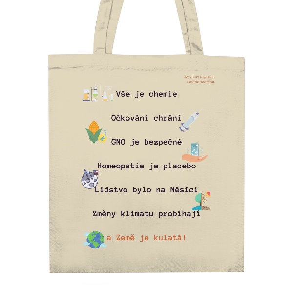 Taška z bio bavlny s potiskem taška canvas s hesly